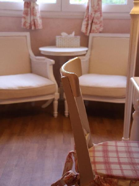 ESPACE SALON CHAMBRE ROSE