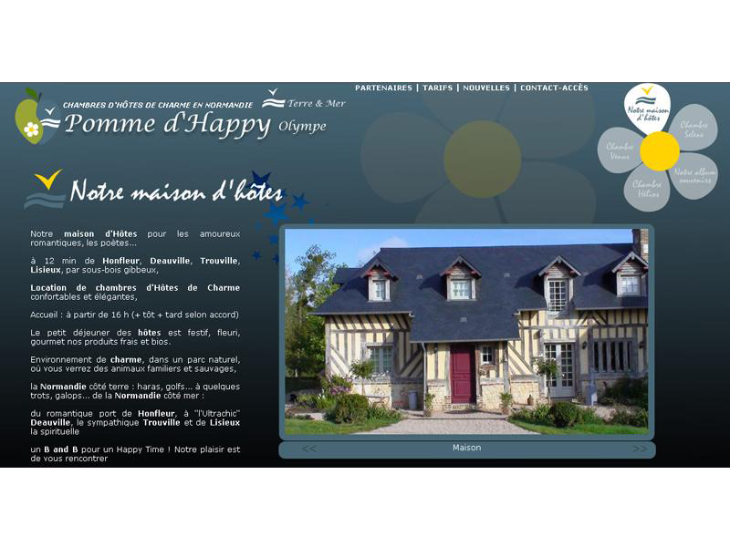Pomme d'Happy proche Honfleur