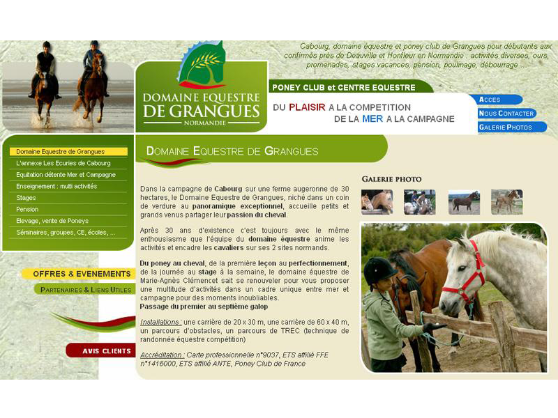 Domaine Equestre de Grangues Cabourg