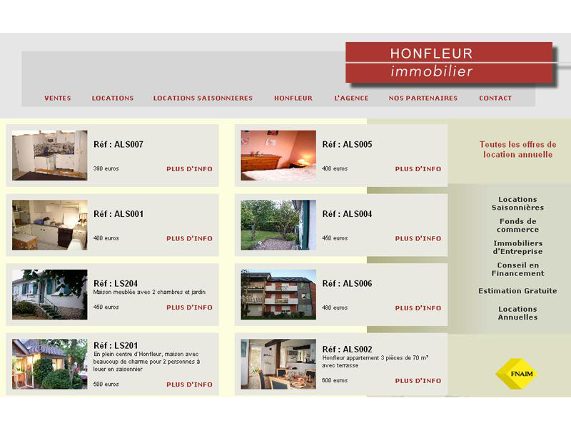 Honfleur immobilier
