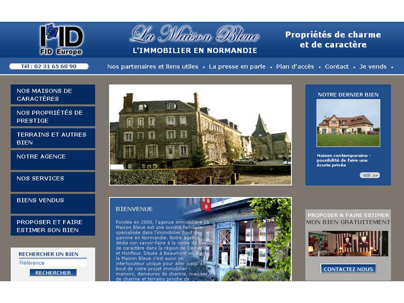 La Maison Bleue Normandie