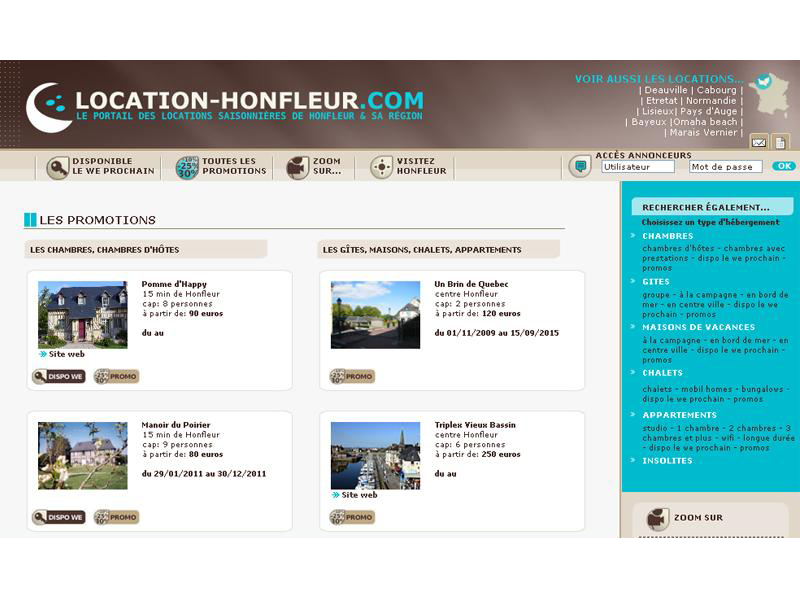 Location Honfleur