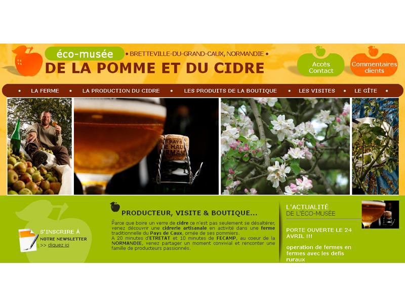Ecomus&eacute;e de la pomme et du cidre proche F&eacute;camp