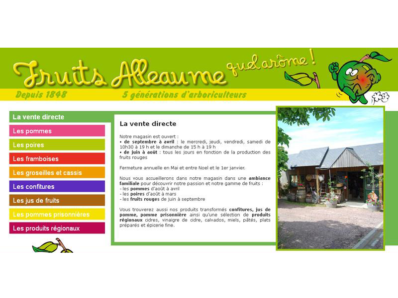 Les Fruits Alleaume proche Honfleur