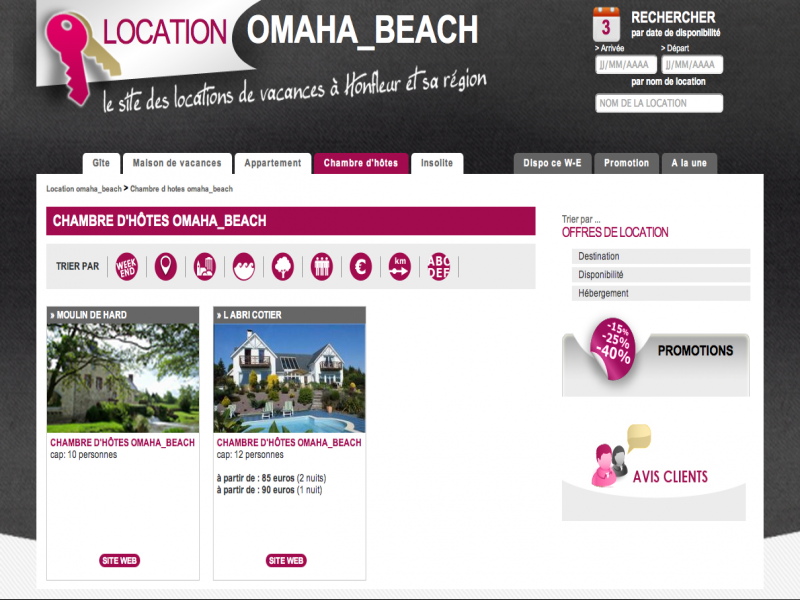 Location Omaha-beach