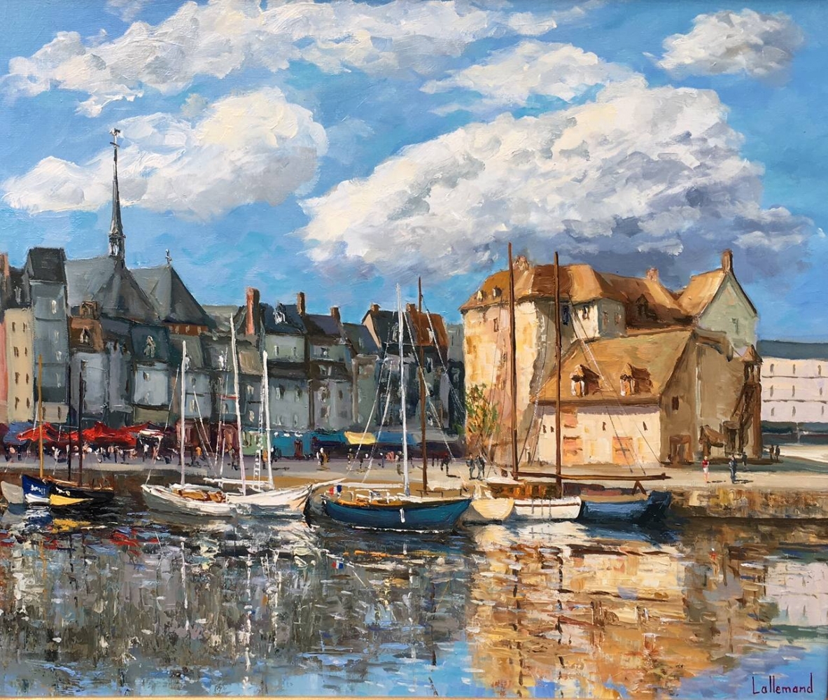 Daniel lallemand Peintre à Honfleur