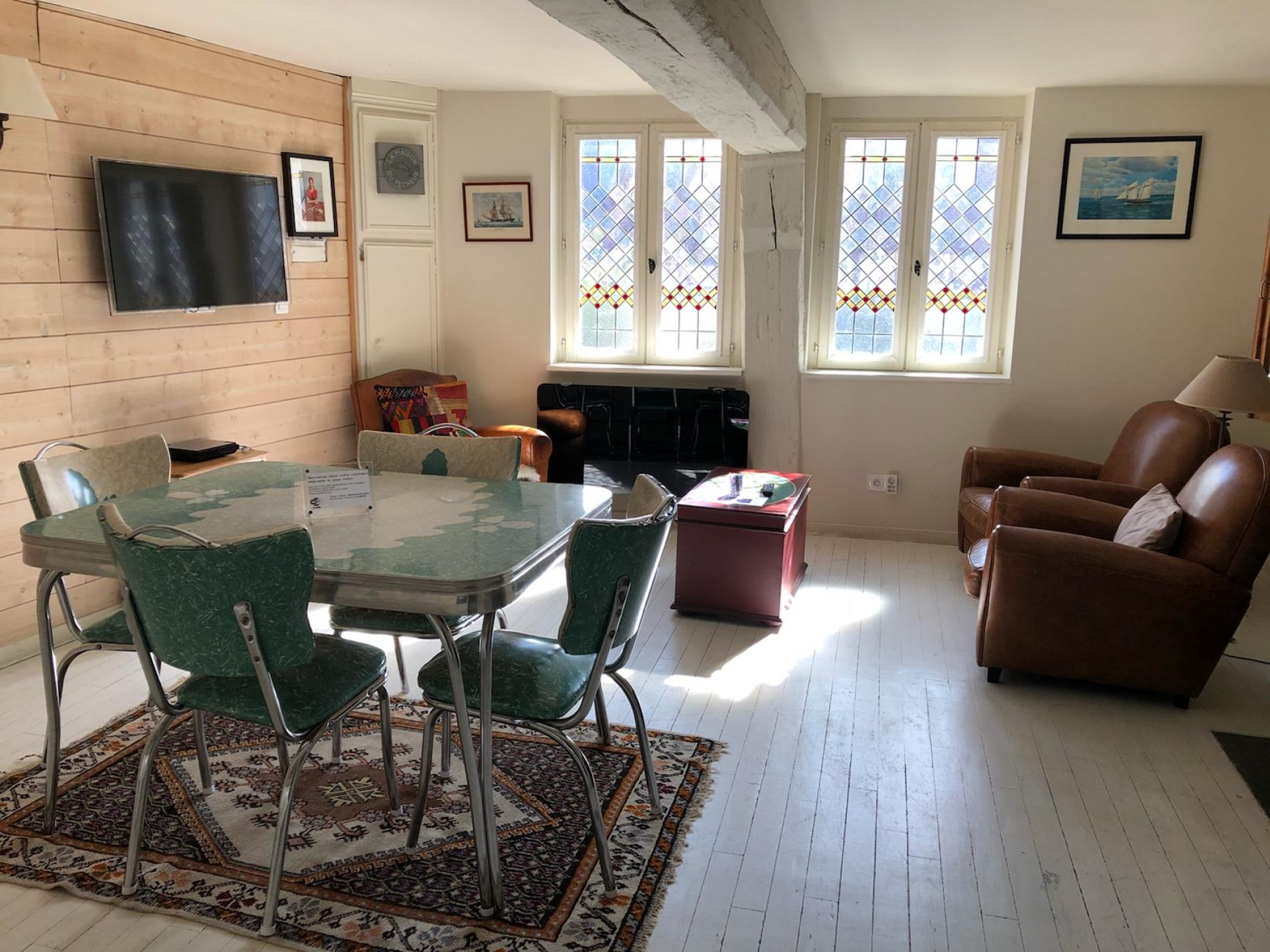 at Honfleur La Cour Sainte Catherine