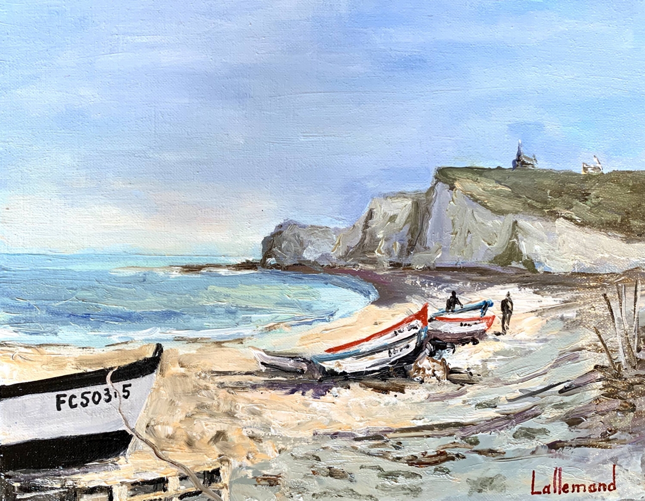 Daniel Lallemand artiste peintre Honfleur les oeuvres paysage