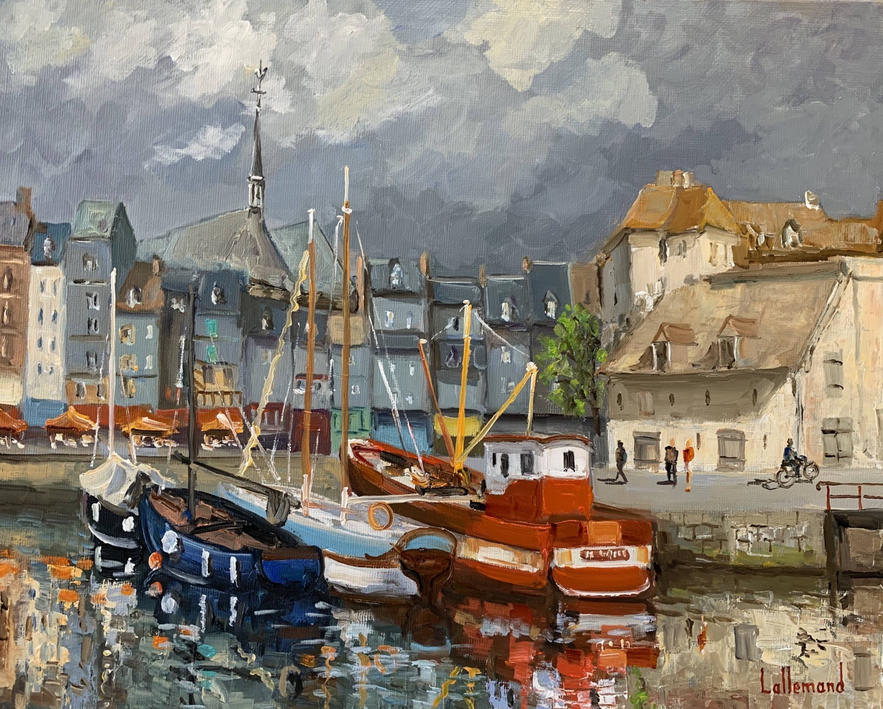 Daniel lallemand Peintre à Honfleur