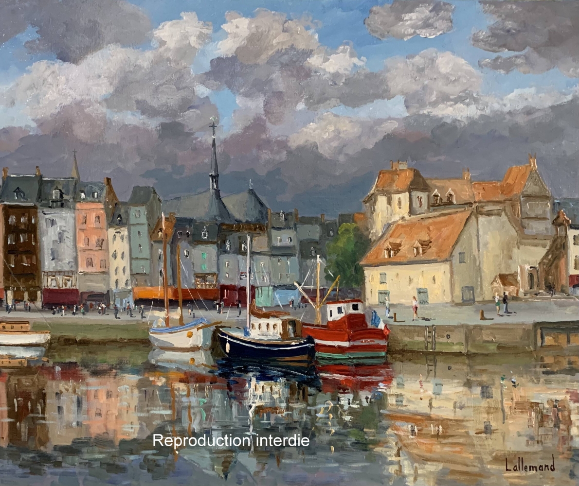Daniel lallemand Peintre à Honfleur