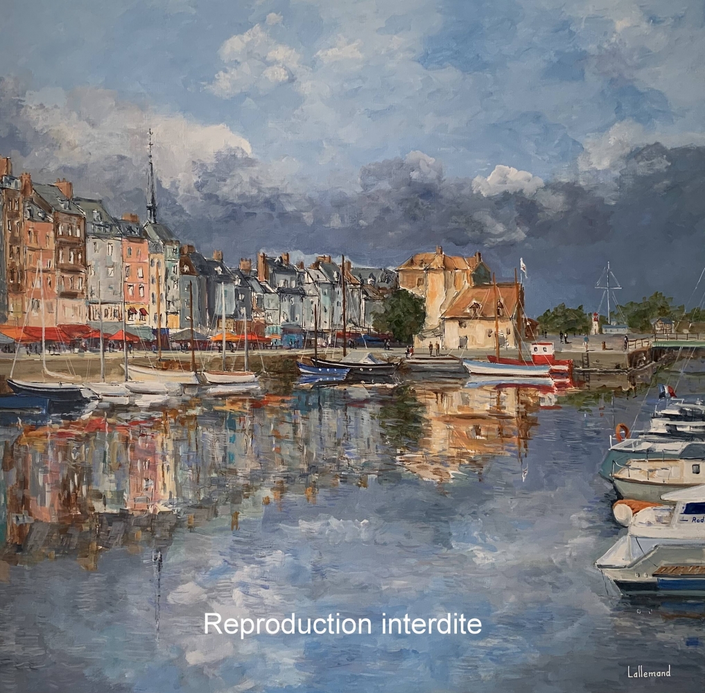 Daniel lallemand Peintre à Honfleur