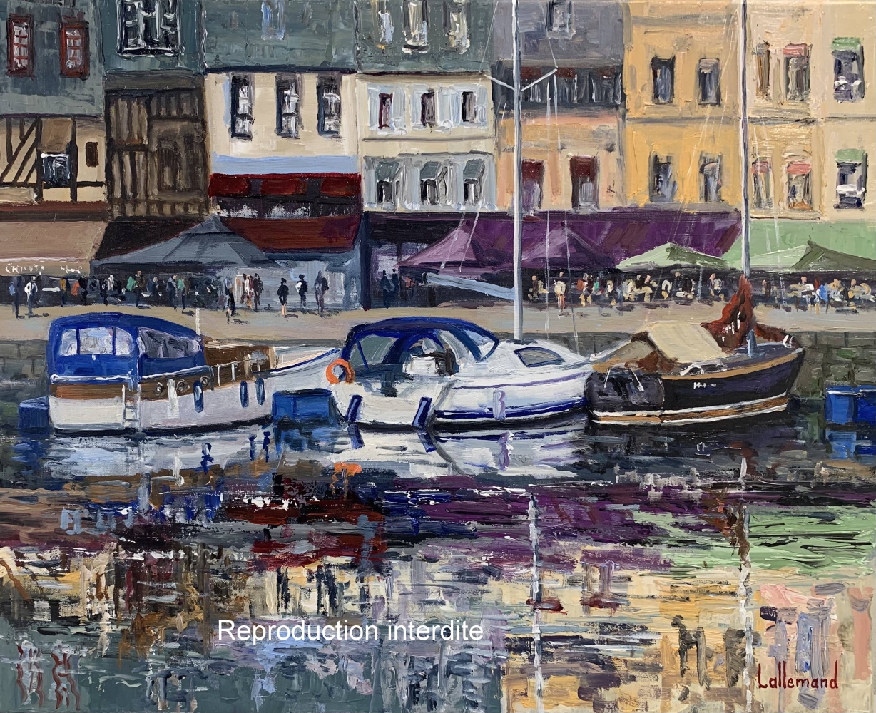Daniel lallemand Peintre à Honfleur