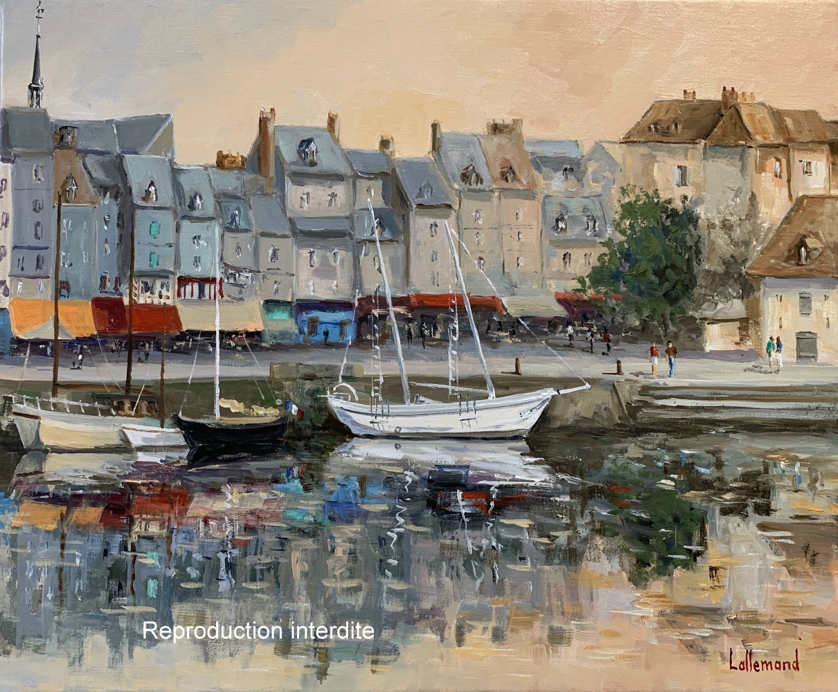 Daniel lallemand Peintre à Honfleur