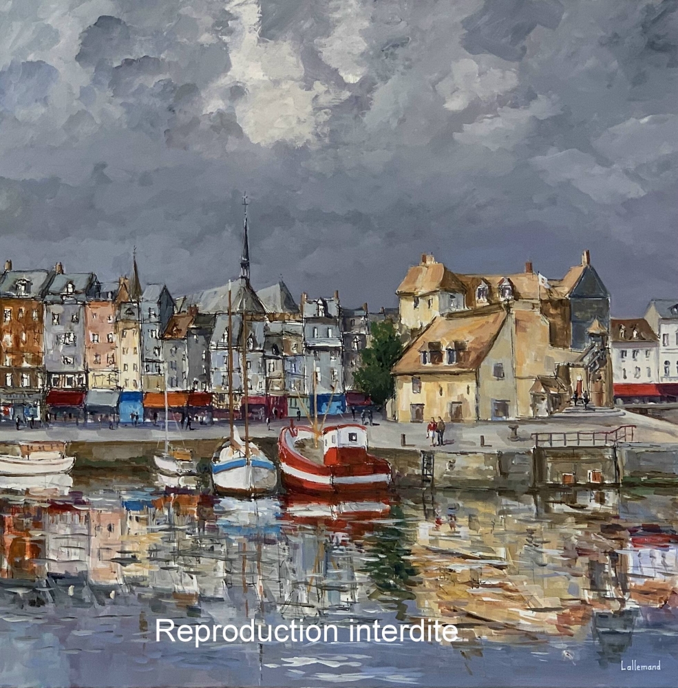 Daniel lallemand Peintre à Honfleur