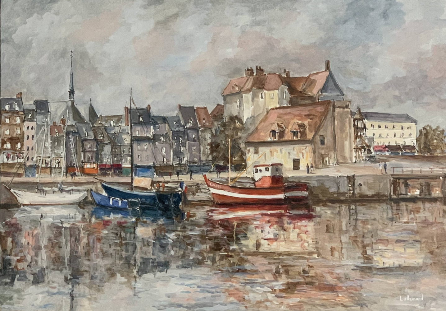 Daniel lallemand Peintre à Honfleur