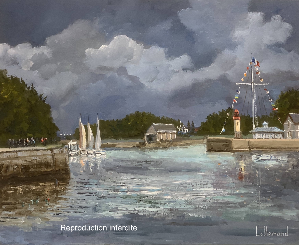 Daniel lallemand Peintre à Honfleur