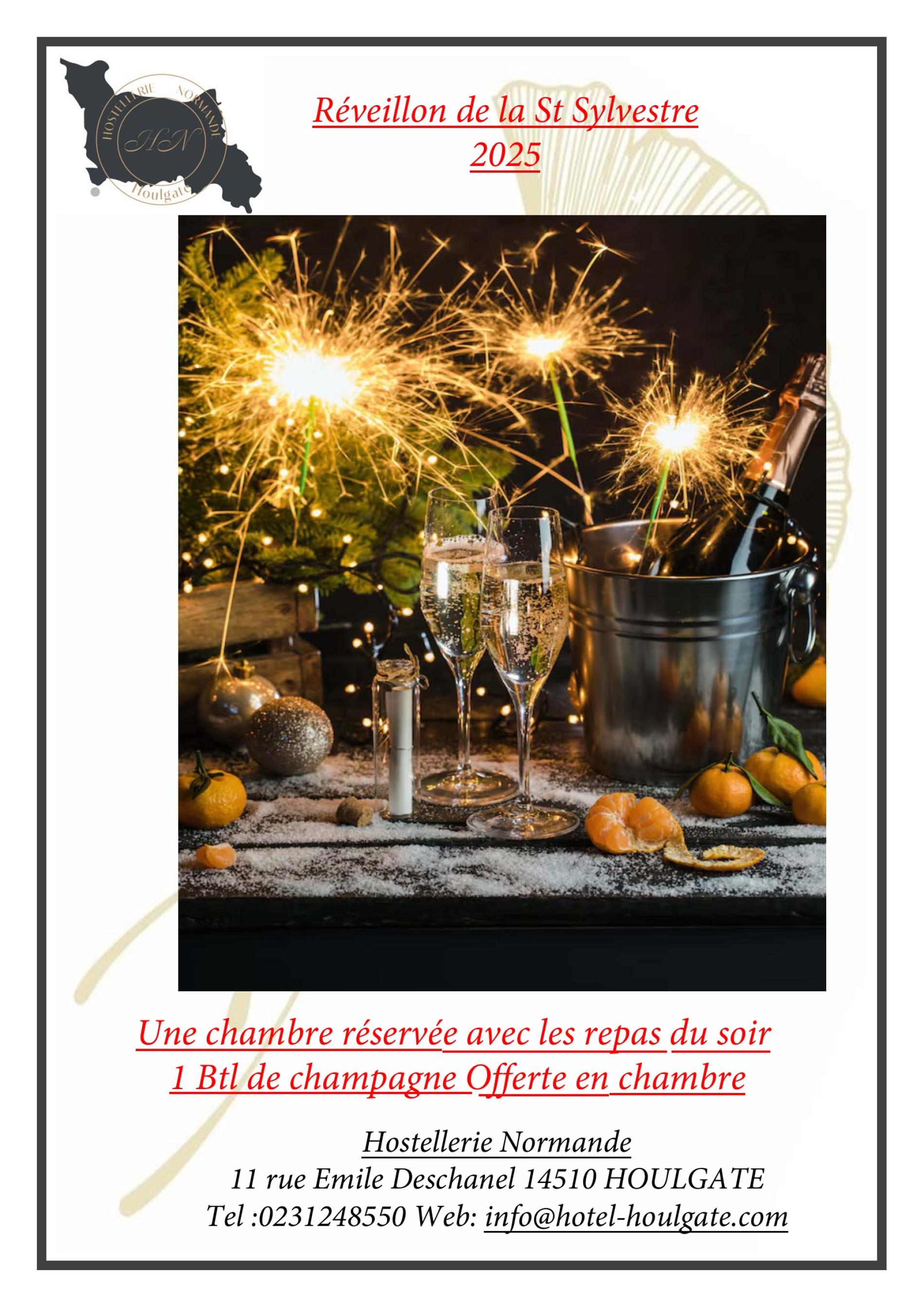 RÉVEILLON DE LA ST SYLVESTRE