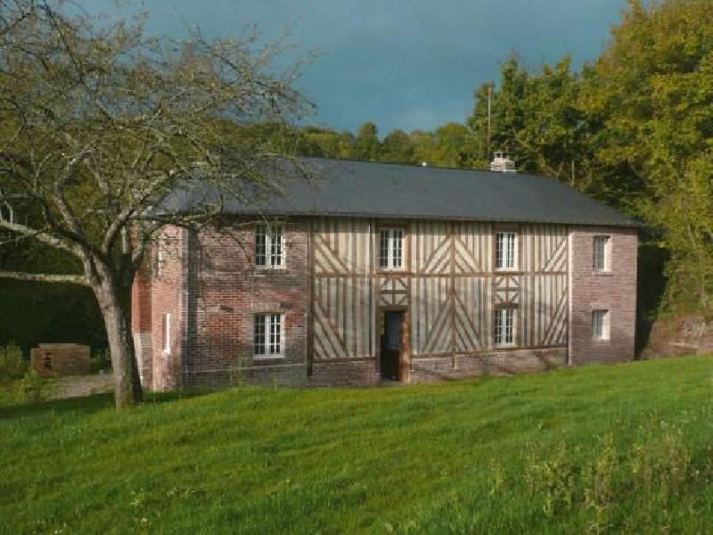 Maison en colombages et briques - DOUVILLE EN AUGE