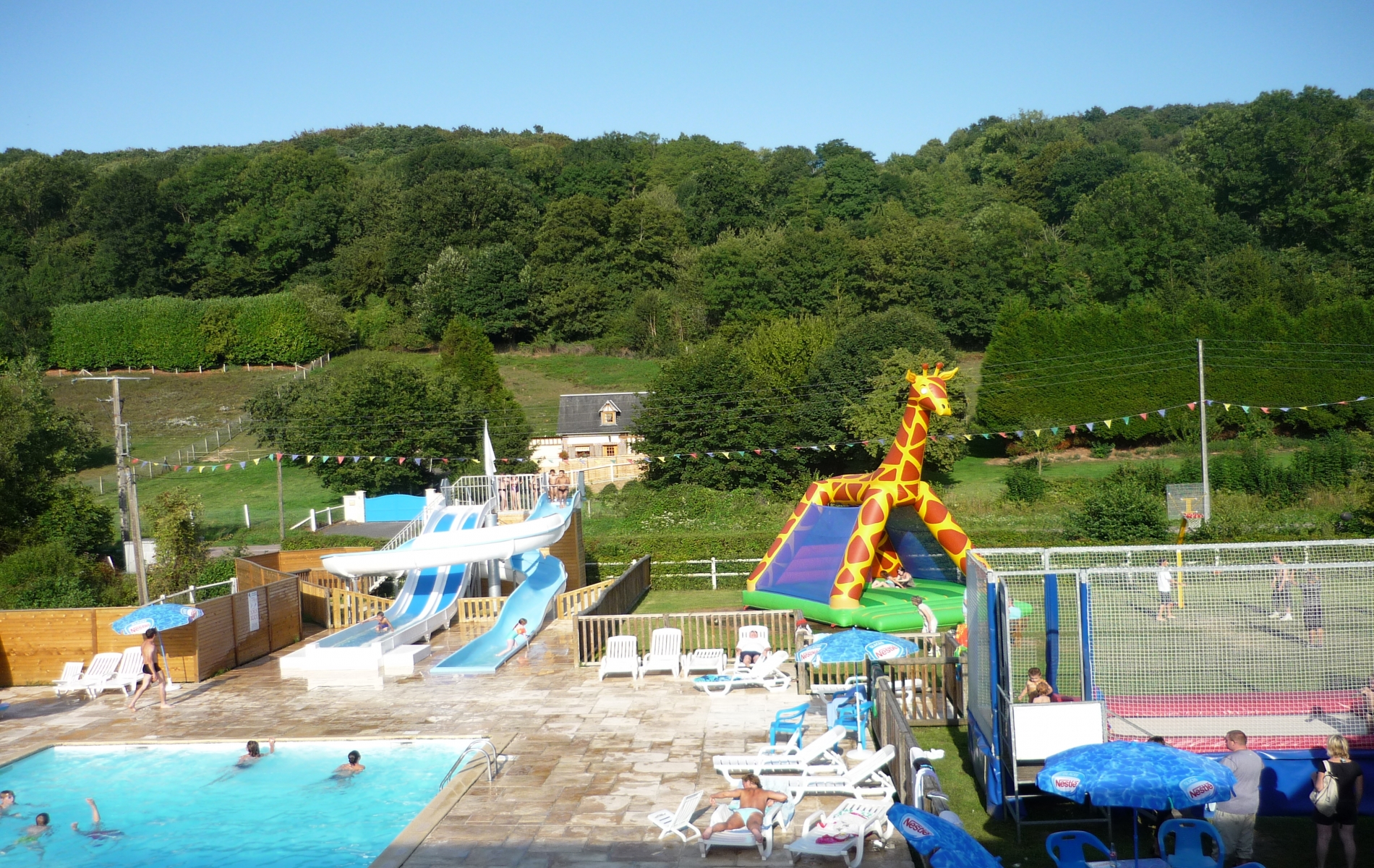 Camping Honfleur Camping La Catinière Au Pied Du Pont De