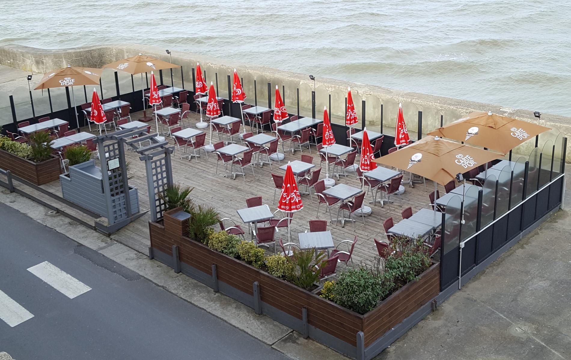 Plage de Villerville, et sa terrasse Plus rectif Merci 20170226102823