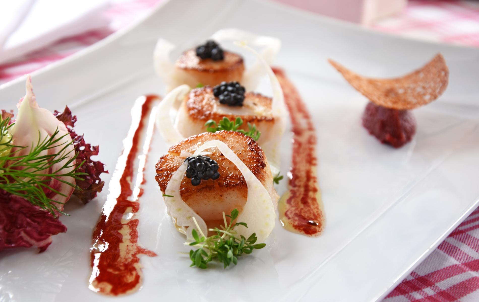 Menus du restaurant entre Les entrées froides