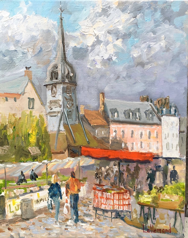 ∞ ART HONFLEUR, ARTISTE HONFLEUR, Atelier de l'artiste peintre Daniel