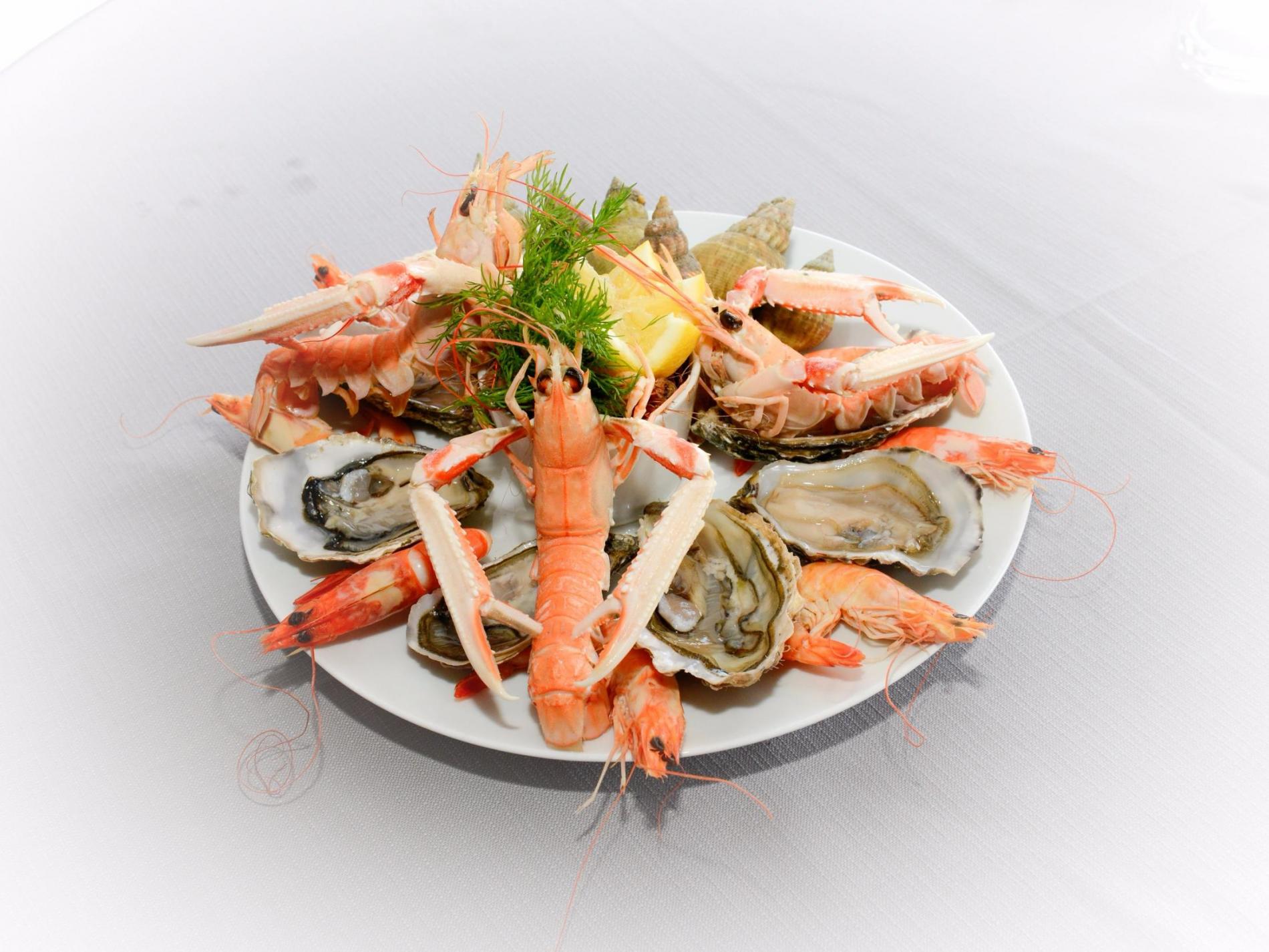 Restaurant en front de mer Calvados à SaintAubinsurMer Normandie