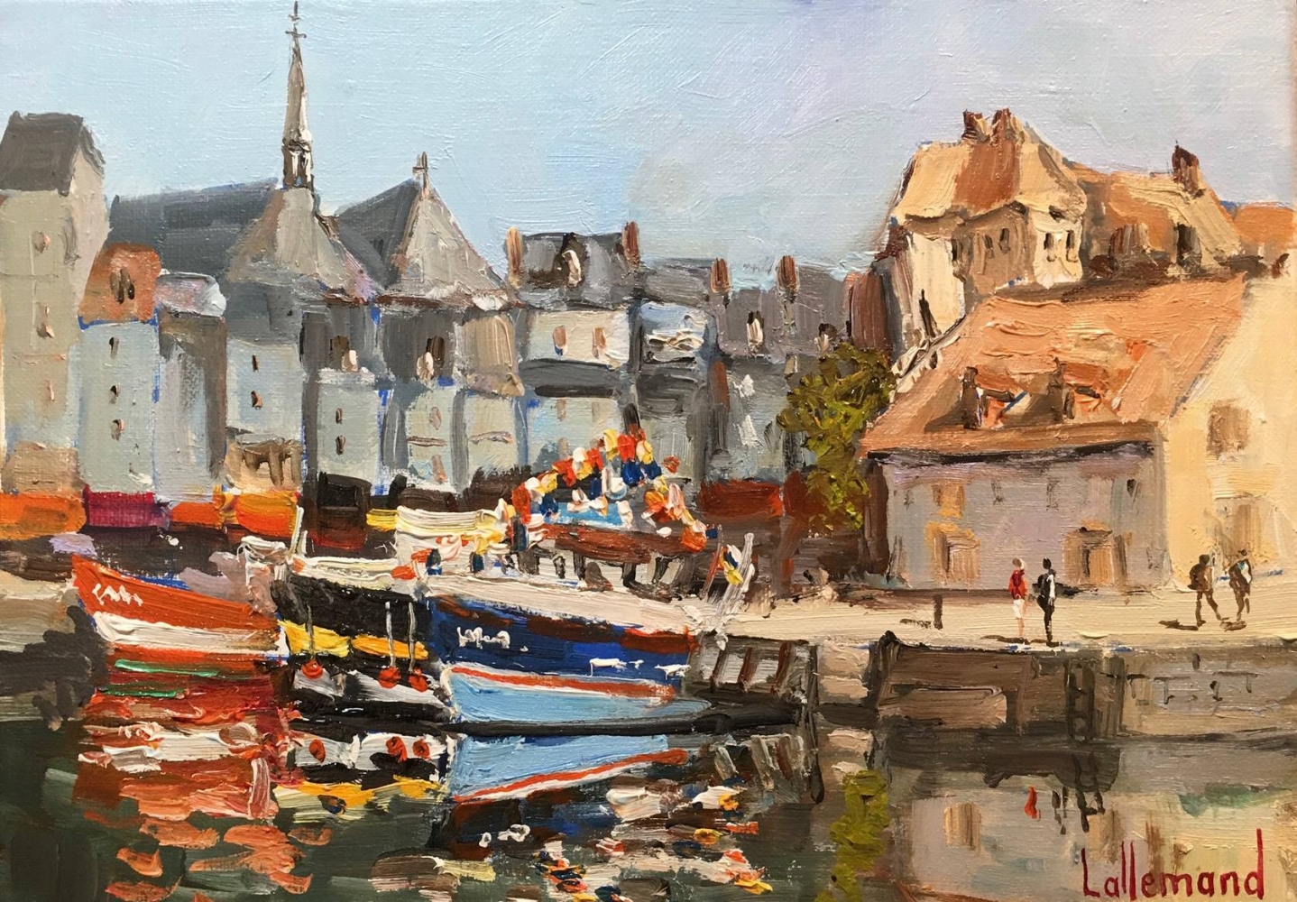 ∞ ART HONFLEUR, ARTISTE HONFLEUR, Atelier de l'artiste peintre Daniel