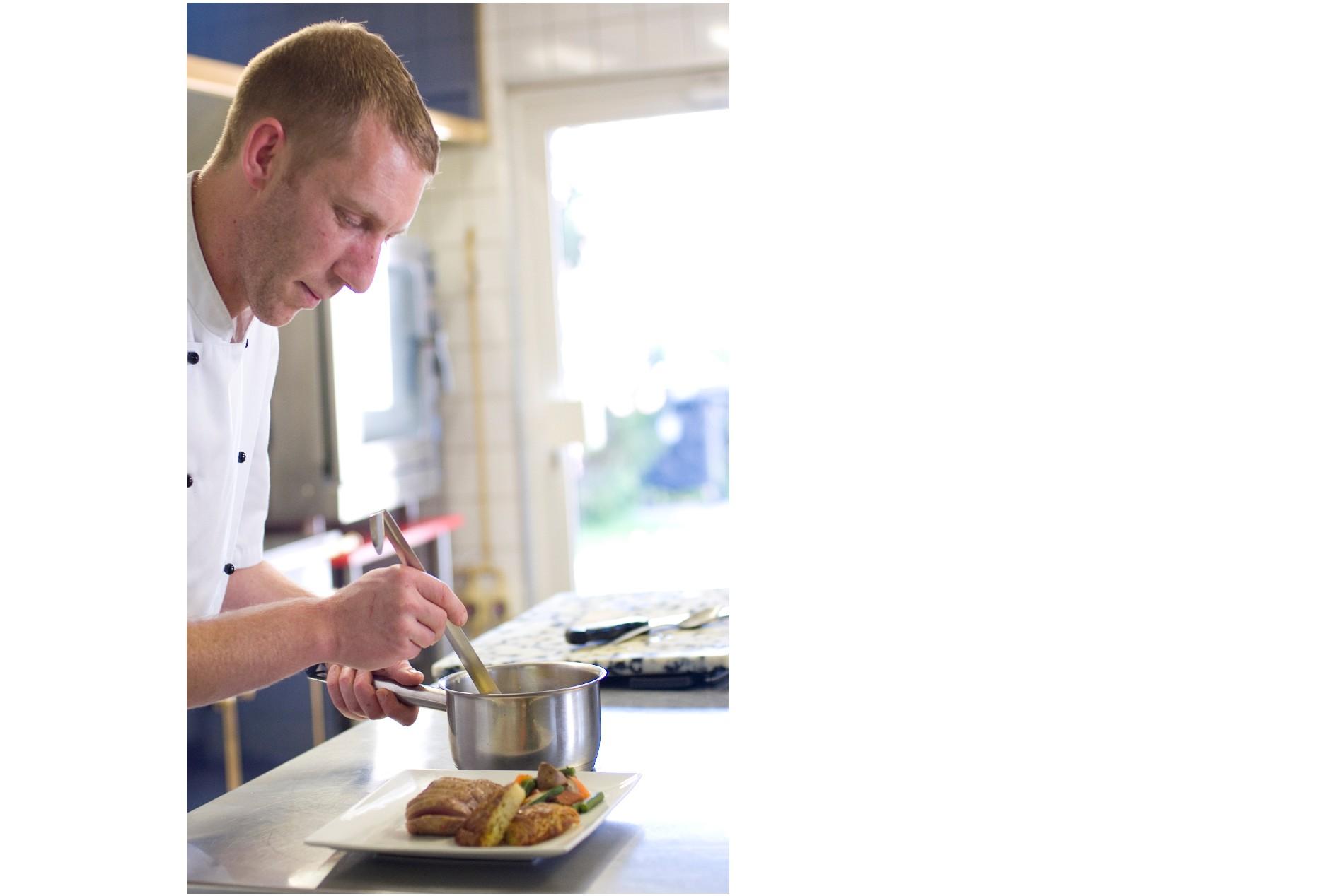 Le Chef en cuisine