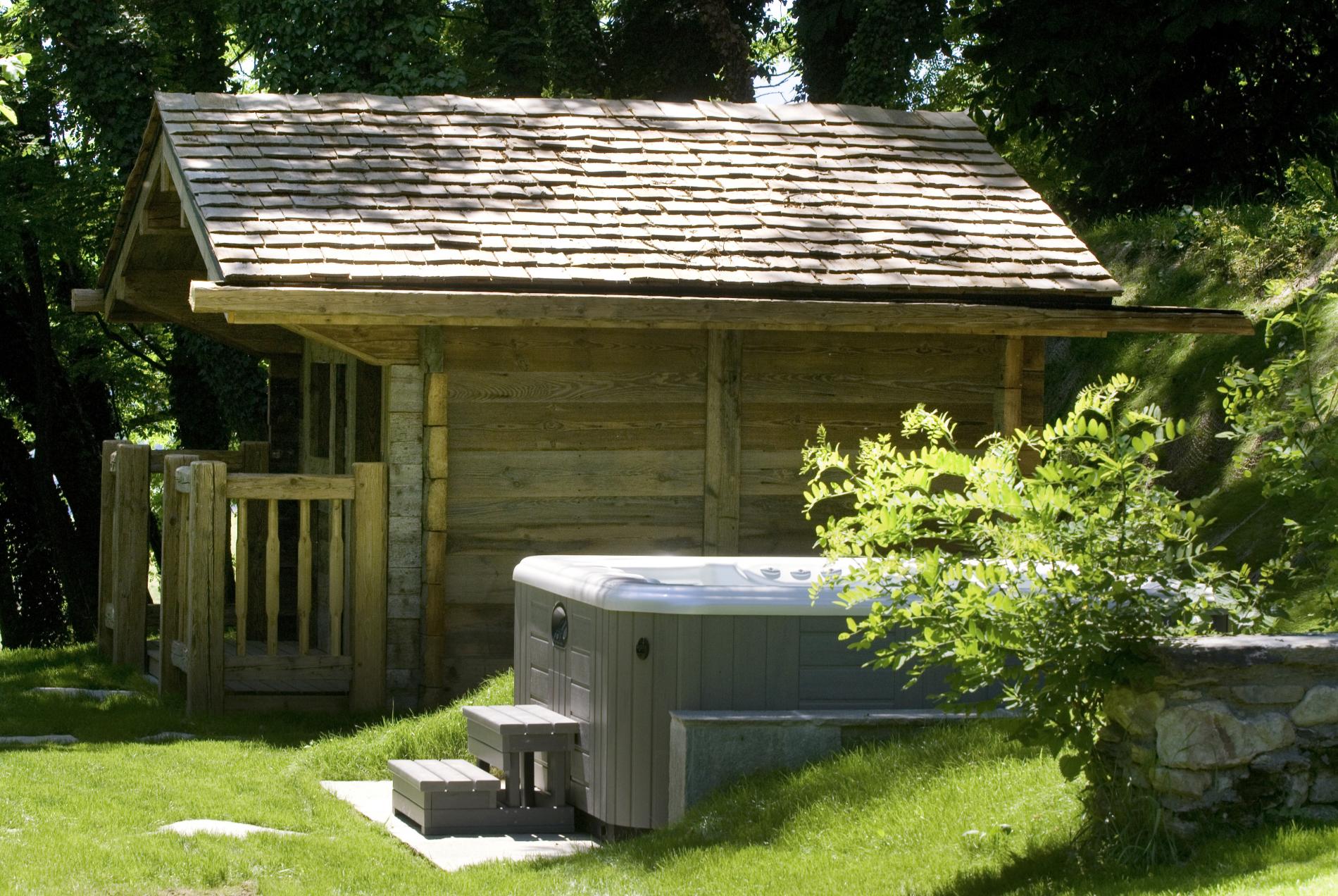 Jaccuzzi et Sauna