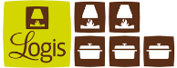 Logo Logis hôtel Les Glycines Melle, Poitou Charentes