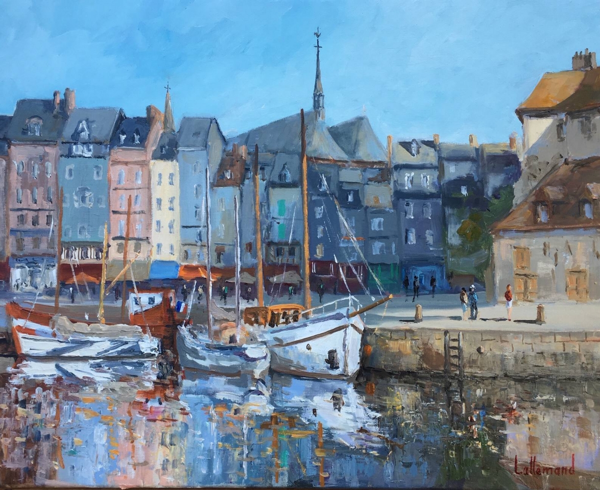 la retrospective des oeuvres vendues Peintre Honfleur Daniel Lallemand