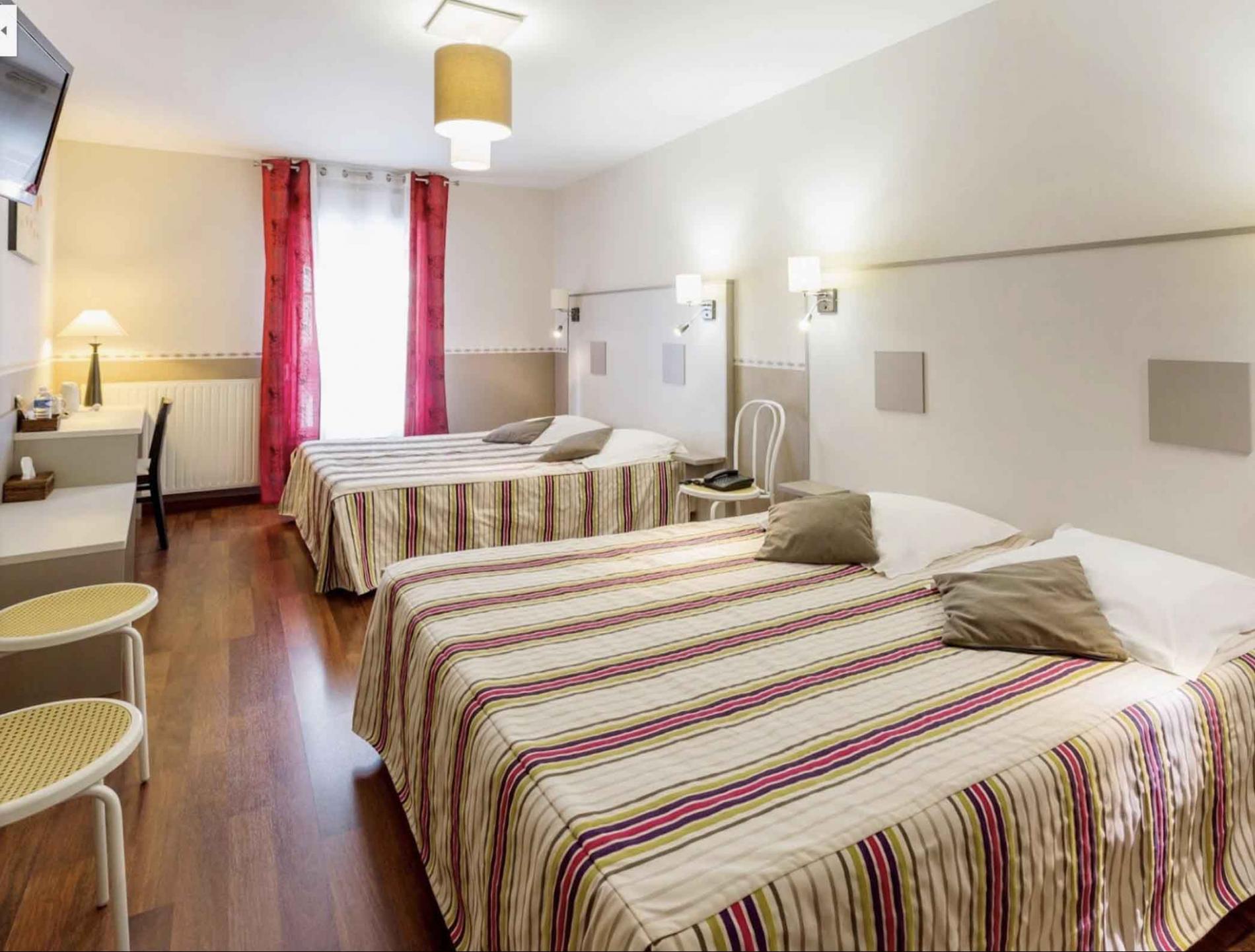 Logis Hotel D'Angleterre - Chambres triples ou quadruples