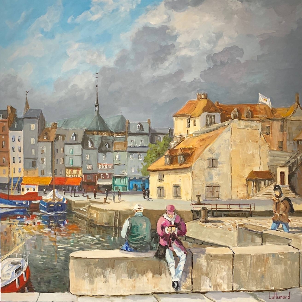 ∞ ART HONFLEUR, ARTISTE HONFLEUR, Atelier de l'artiste peintre Daniel