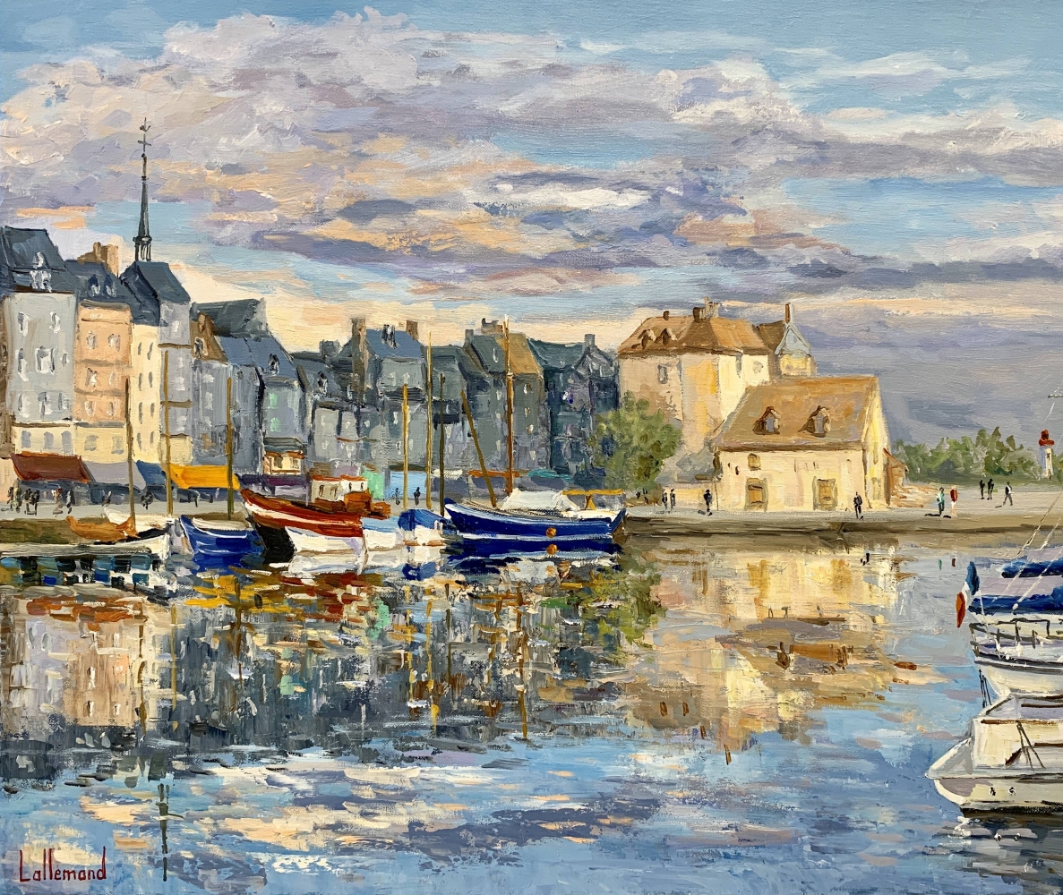 la retrospective des oeuvres vendues Peintre Honfleur Daniel Lallemand