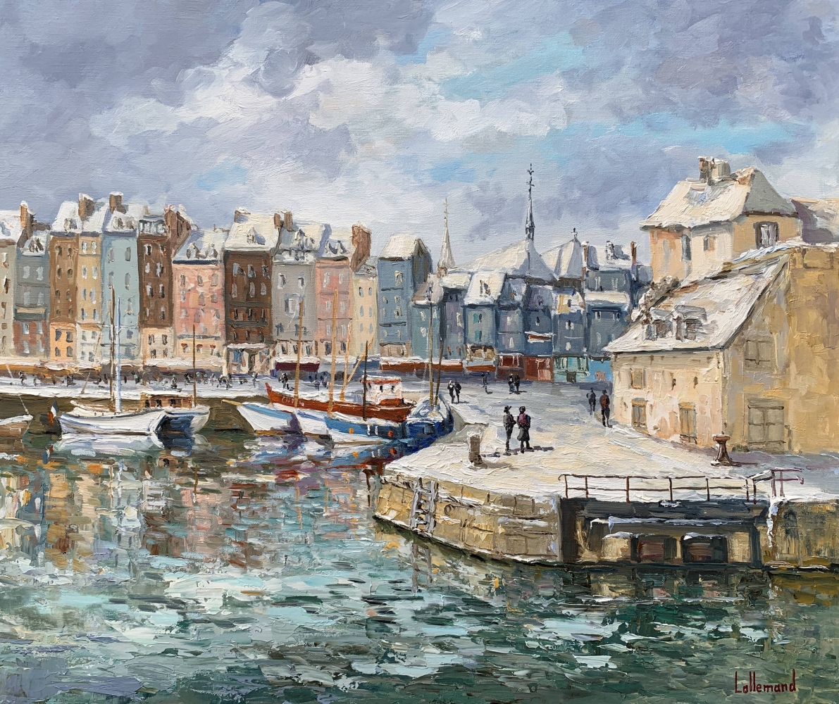 ∞ ART HONFLEUR, ARTISTE HONFLEUR, Atelier de l'artiste peintre Daniel