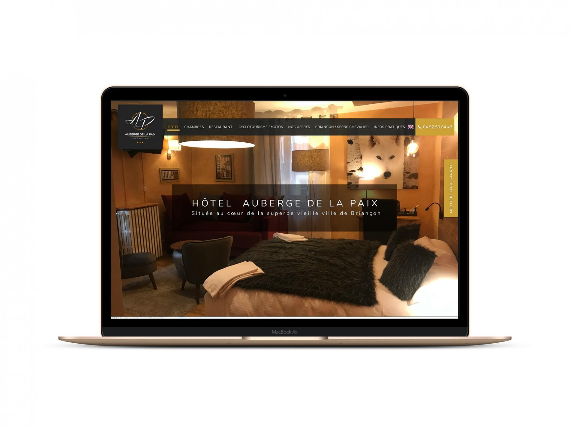 Hôtel Auberge de la Paix - Samm agence web
