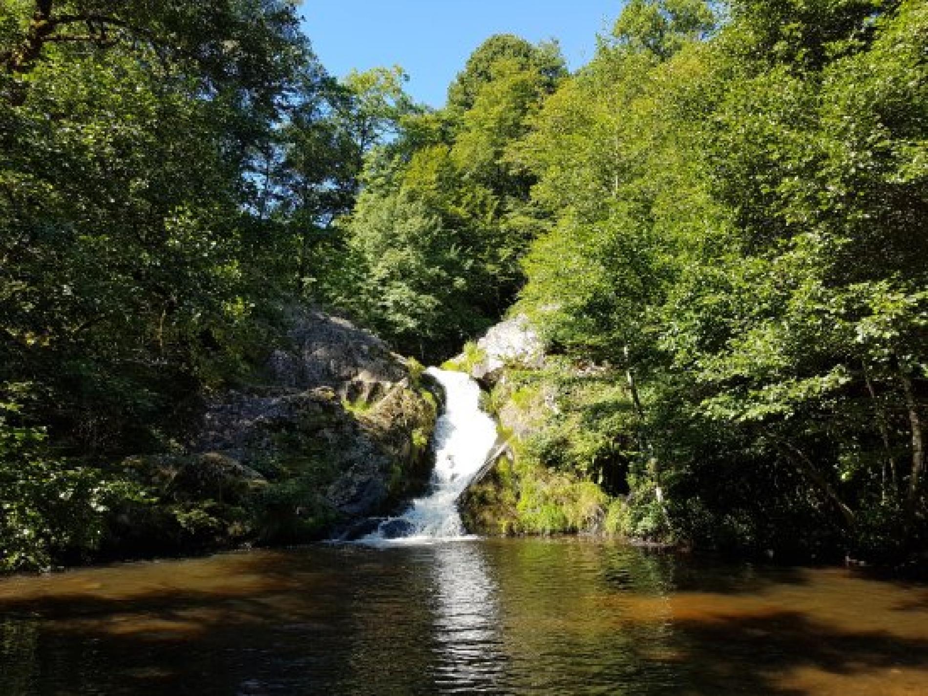 Gouloux waterfall