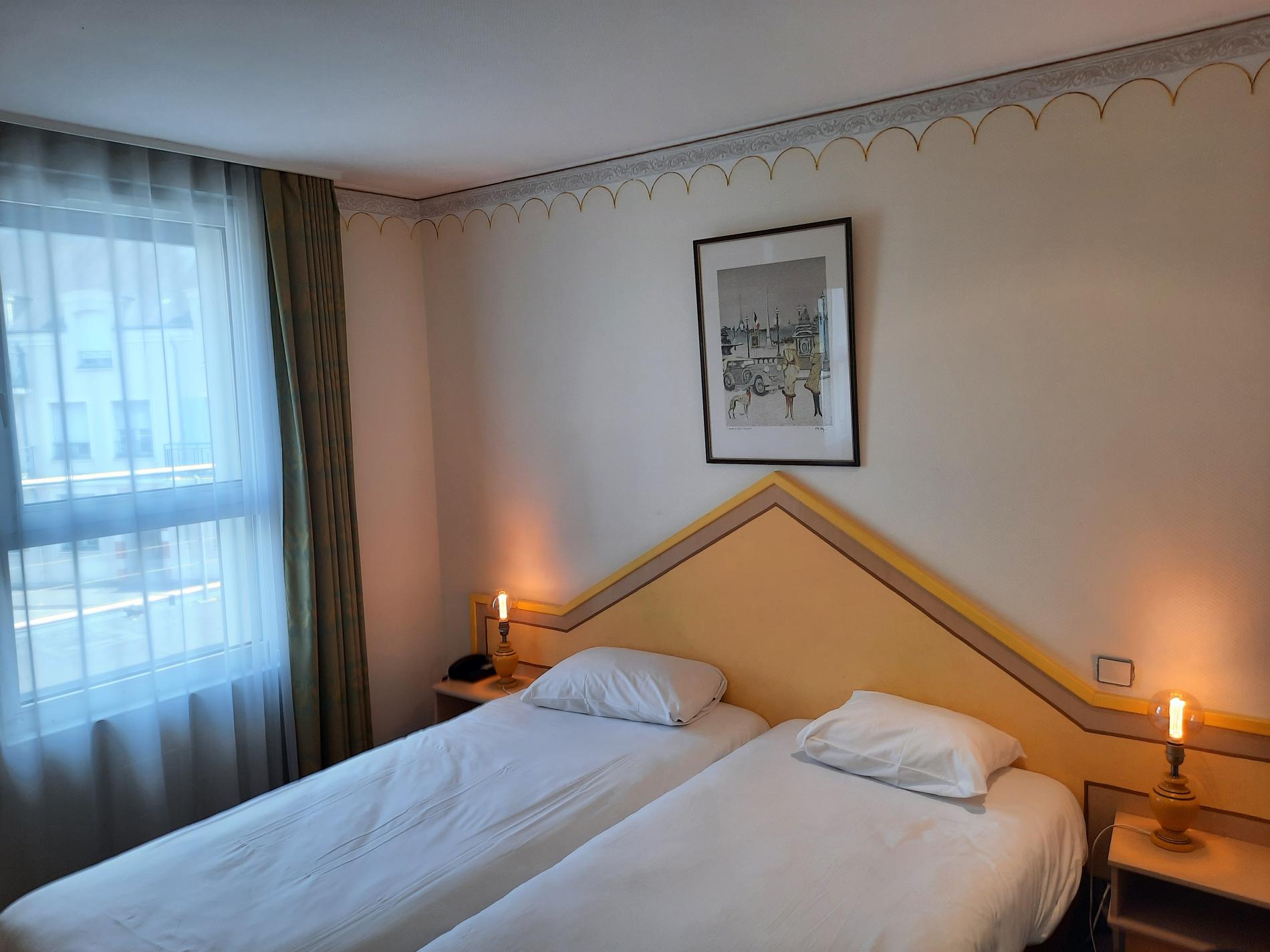 Chambre de l'hôtel *** à Blois