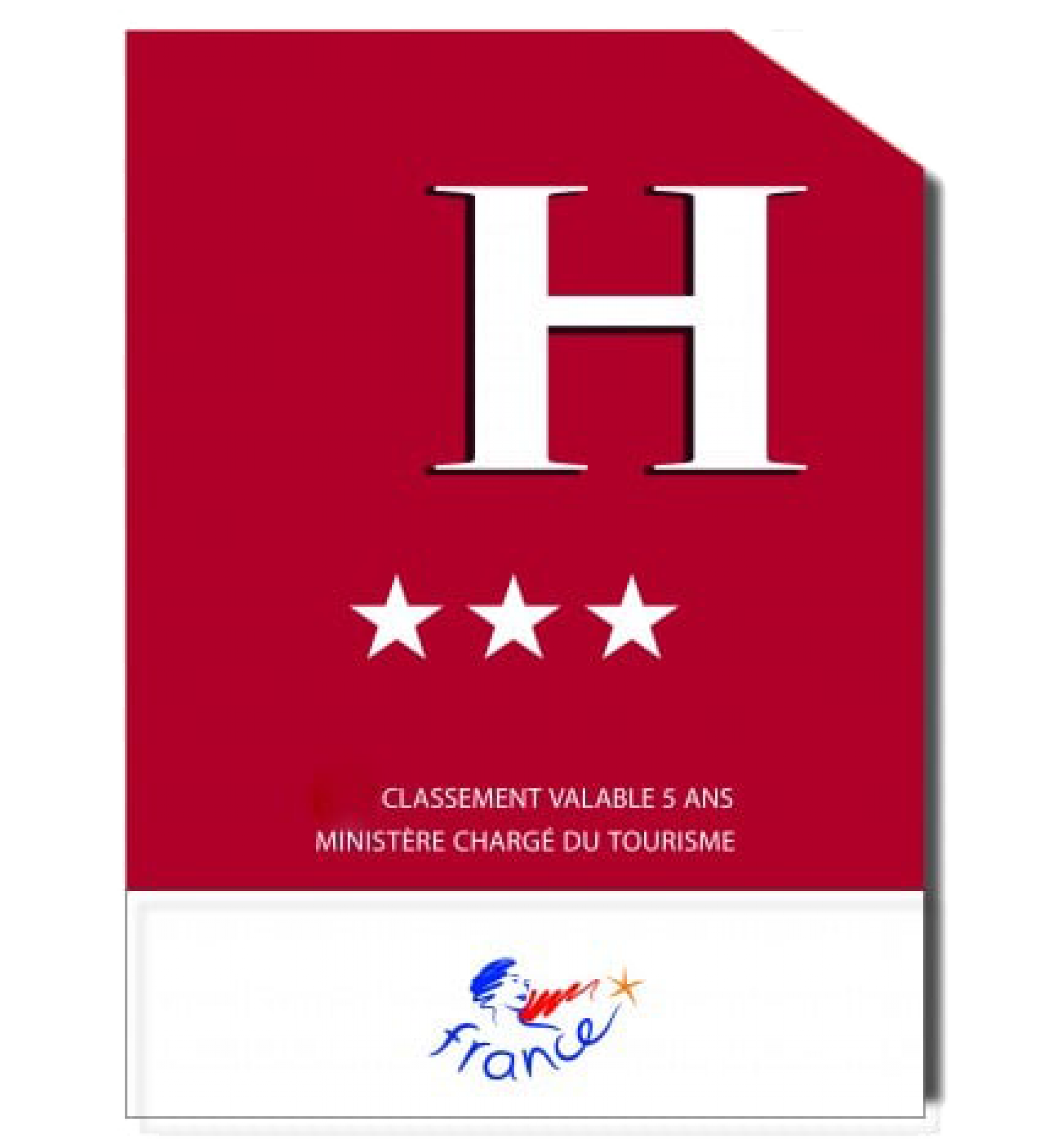 Logo hôtel 3 étoiles le Moulin de la Pipe, OMBLEZE