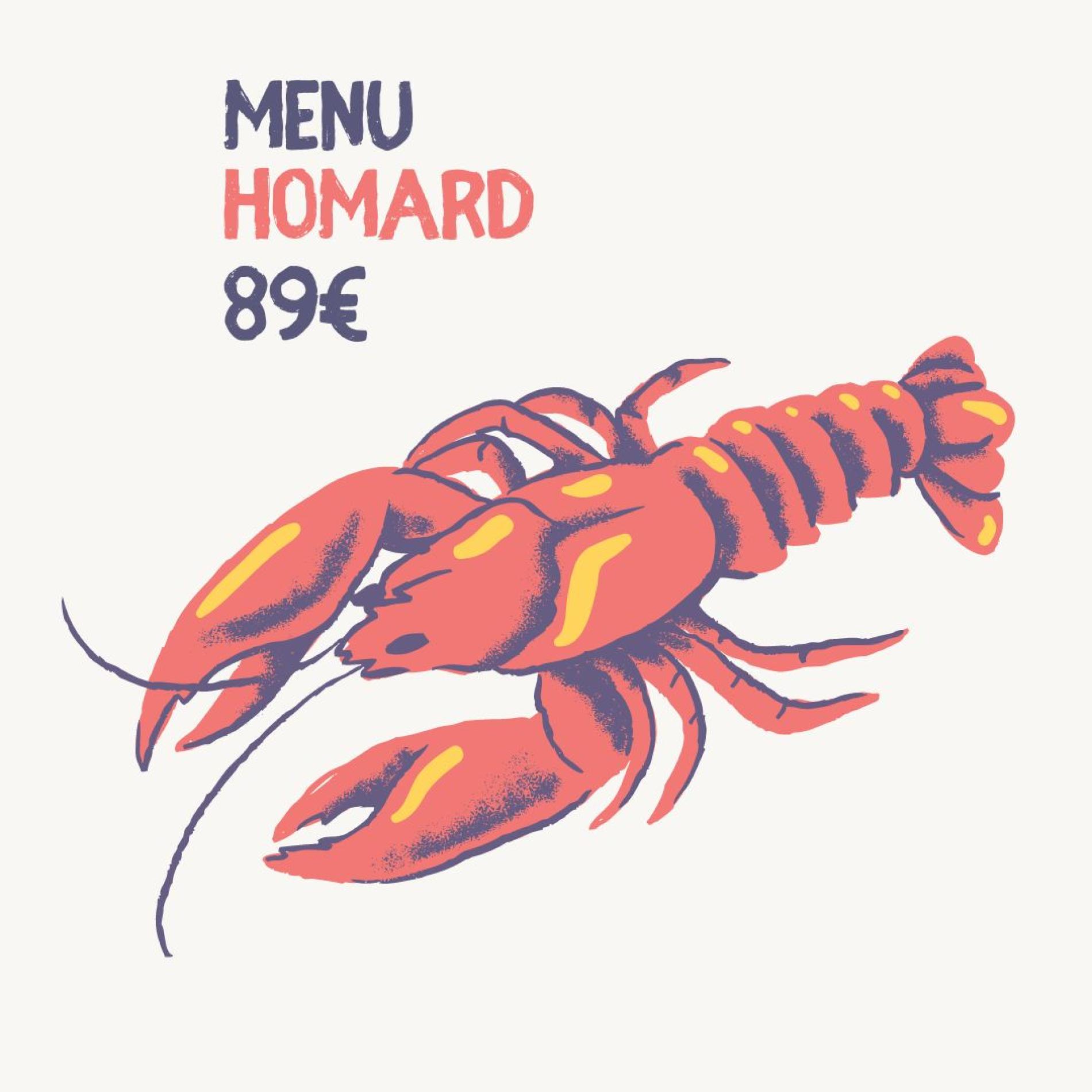 MENU HOMARD