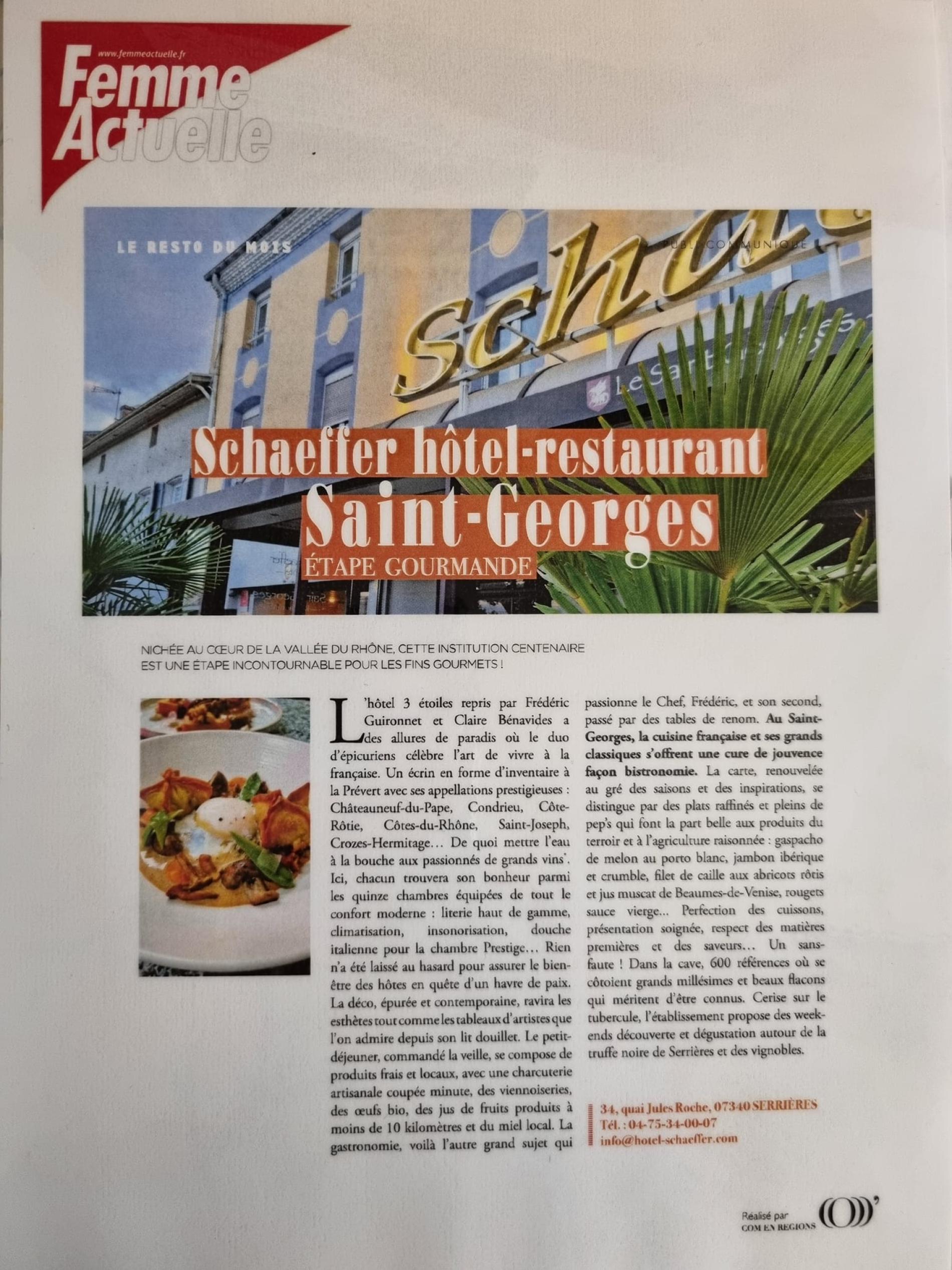 article paru femme actuelle decembre 2024