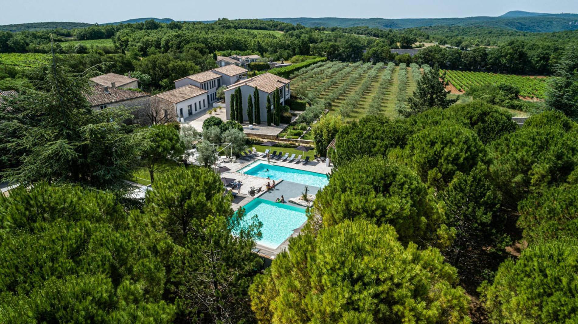 image Le Mas du Terme *** Hôtel Piscine Restaurant Ardèche