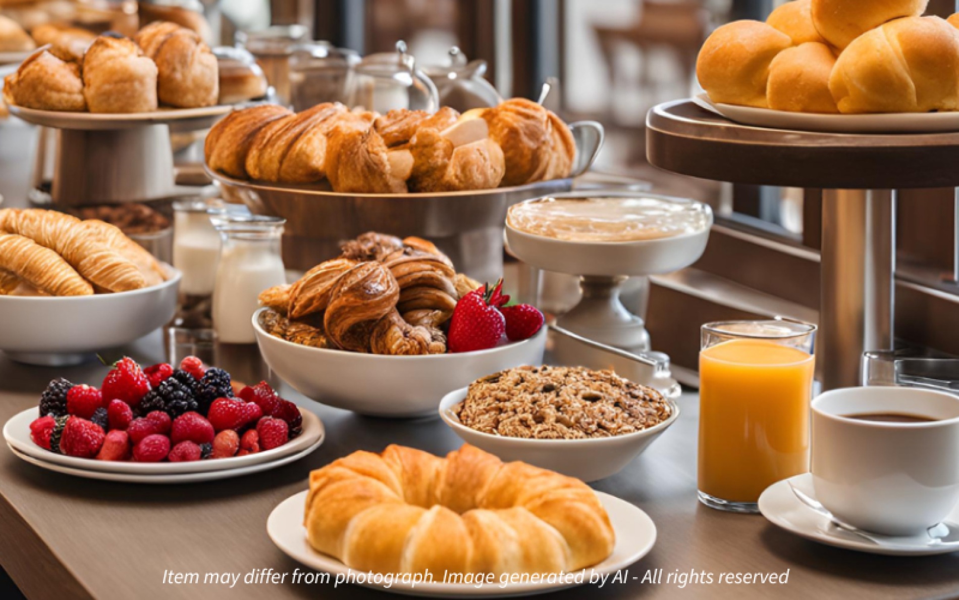 Petit -d&eacute;jeuner buffet